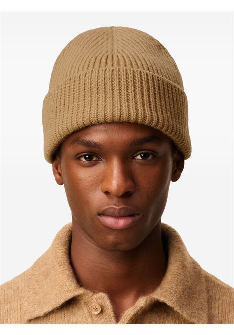 Brown Ami De Coeur wool beanie Ami paris - unisex AMI PARIS | UBO006018288